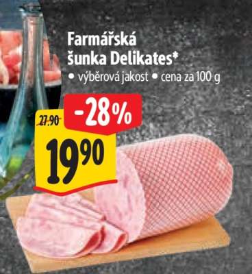 Farmářská šunka Delikates*