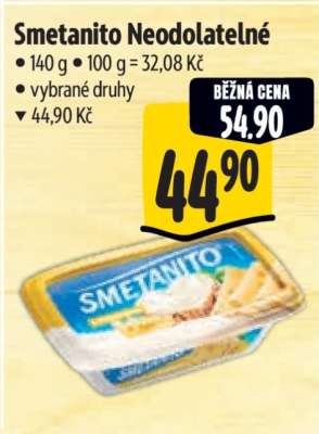 Smetanito neodolatelné