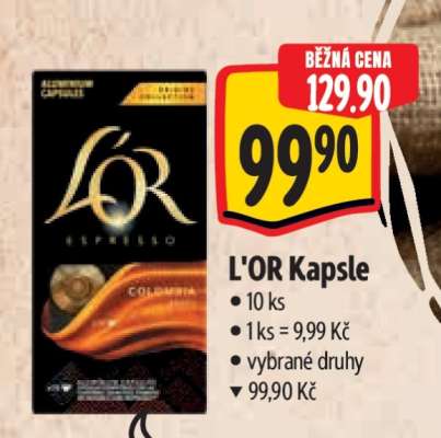 L’OR kapsle
