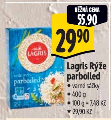 Lagris rýže parboiled