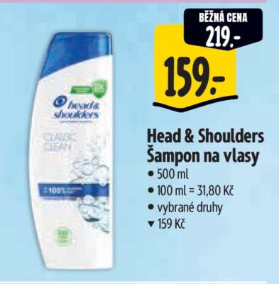 Head&Shoulders šampon na vlasy