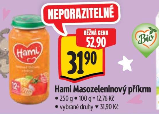 Hami masozeleninový příkrm