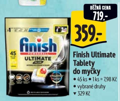 Finish Ultimate Tablety do myčky