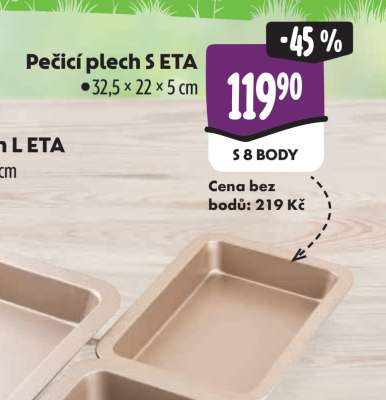 Pečící plech S ETA