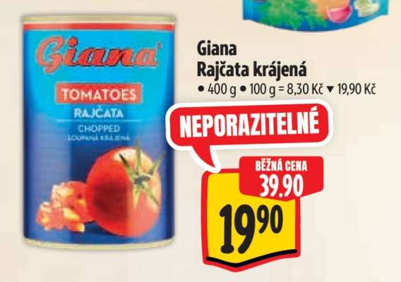 Giana Rajčata krájená