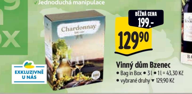 Vinný dům Bzenec Chardonnay