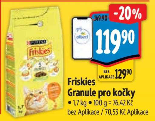 Friskies granule pro kočky