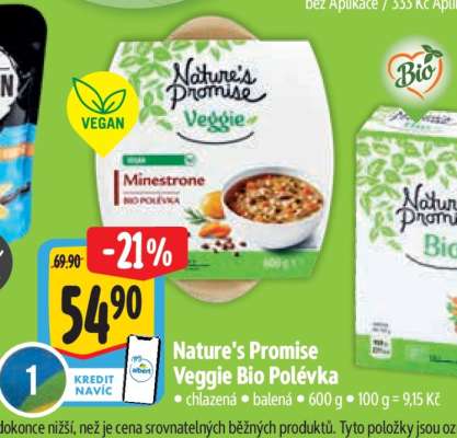 Nature's Promise Veggie Bio Polévka