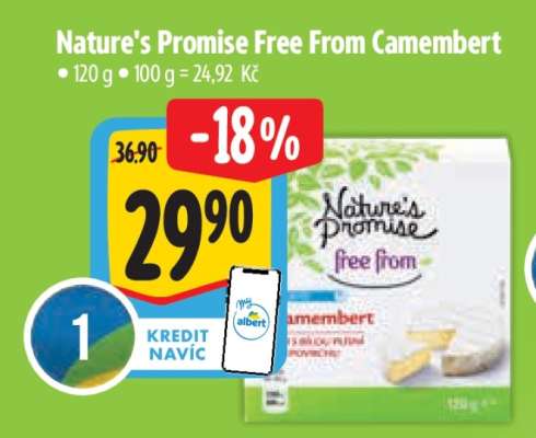 Nature’s Promise Free from Camembert
