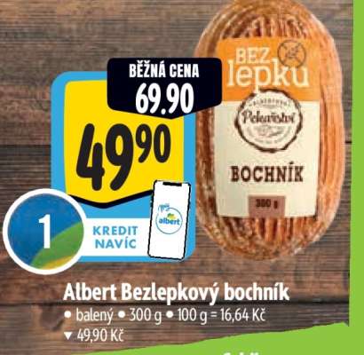 Albert Bezlepkový bochník