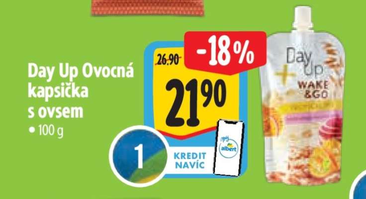 Day Up Ovocná kapsička s ovsem