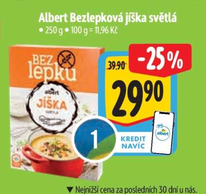 Albert Bezlepková jíška světlá
