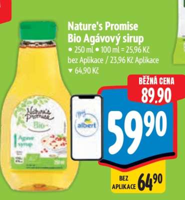 Nature's Promise Bio Agávový sirup