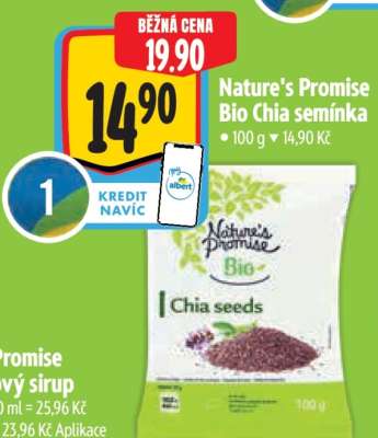 Nature’s Promise Bio Chia semínka
