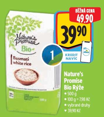 Nature’s Promise Bio Rýže
