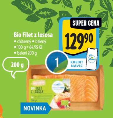 Bio Filet z lososa
