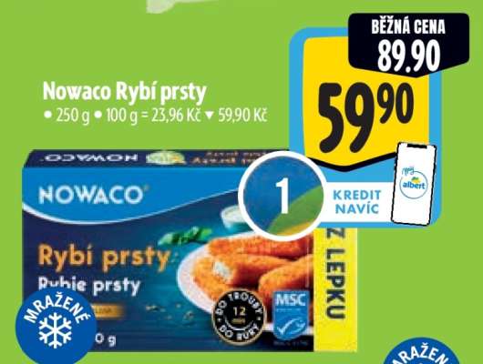 Nowaco Rybí prsty