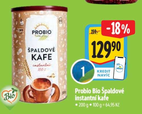 Probio Bio Špaldové instantní kafe