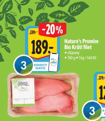 Nature's Promise Bio Krůtí filet