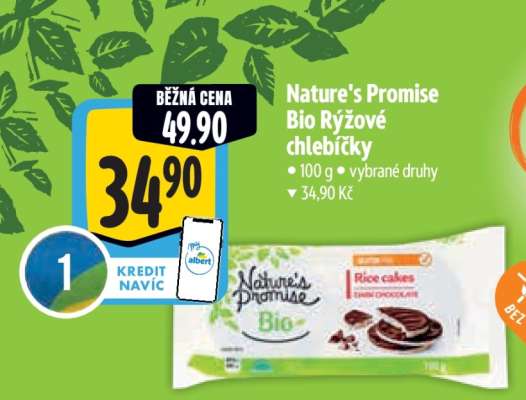 Nature’s Promise Bio Rýžové chlebíčky