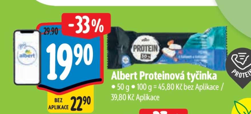 Albert Proteinová tyčinka