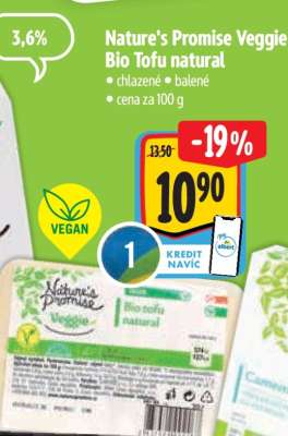 Nature's Promise Veggie Bio Tofu natural