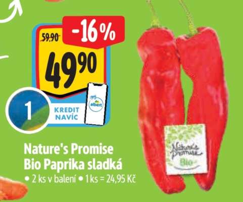 Nature’s Promise Bio Paprika sladká
