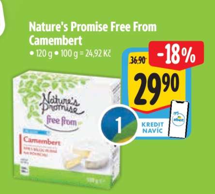 Nature’s Promise Free from Camembert