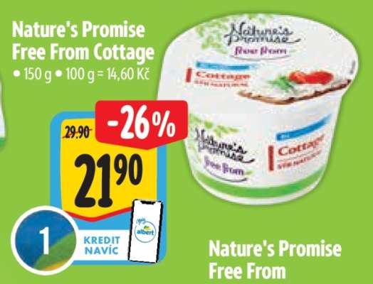 Nature’s Promise Free from Cottage