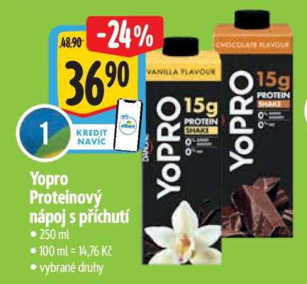 Yopro Proteinový nápoj s příchutí