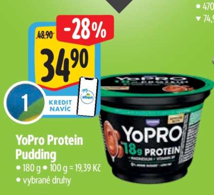 YoPRO Protein Pudding