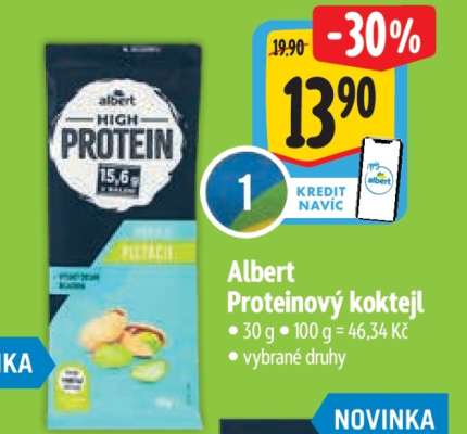 Albert Proteinový koktejl