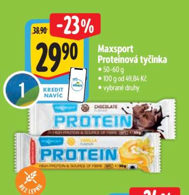 Maxsport Proteinová tyčinka