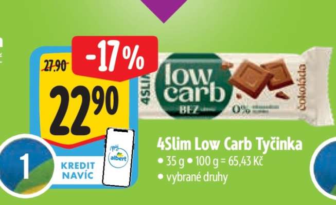 4Slim Low Carb Tyčinka