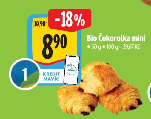 Bio Čokorolka mini**