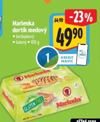 Marlenka Dortík medový