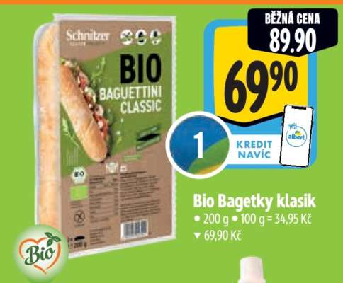 Bio Bagetky klasik