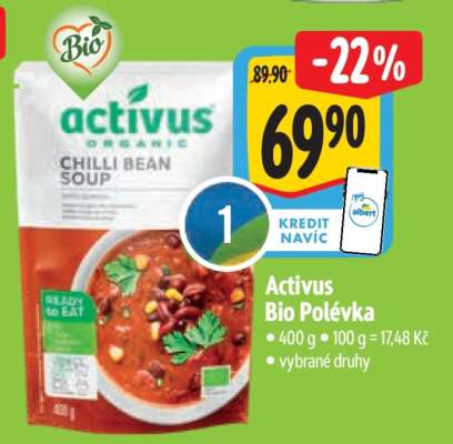 Activus Bio Polévka