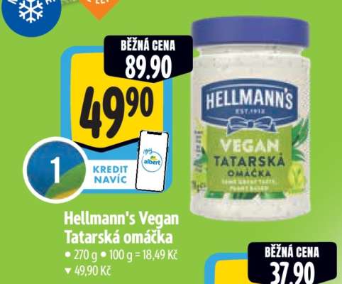 Hellmann’s Vegan Tatarská omáčka