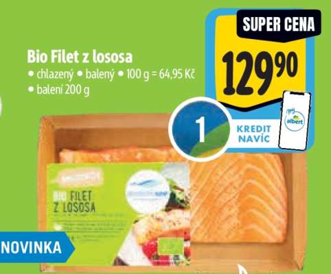 Bio Filet z lososa