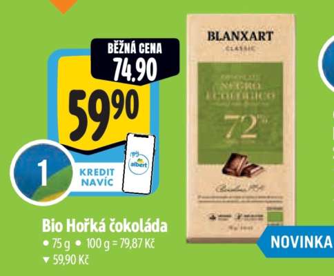 Bio Hořká čokoláda