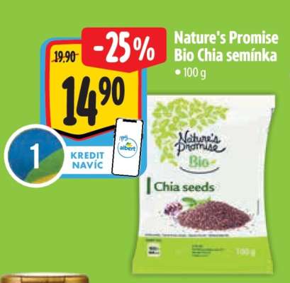 Nature’s Promise Bio Chia semínka