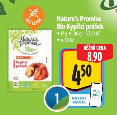 Nature's Promise Bio Kypřicí prášek