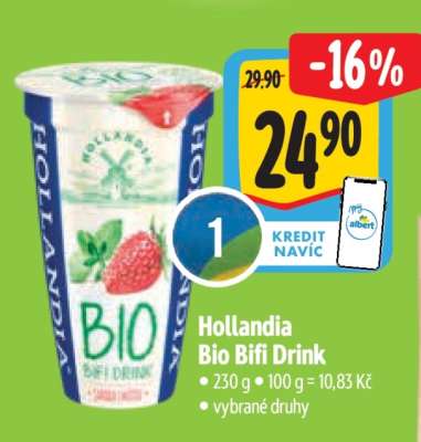 Hollandia BIO BiFi drink