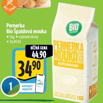Pernerka BIO Špaldová mouka