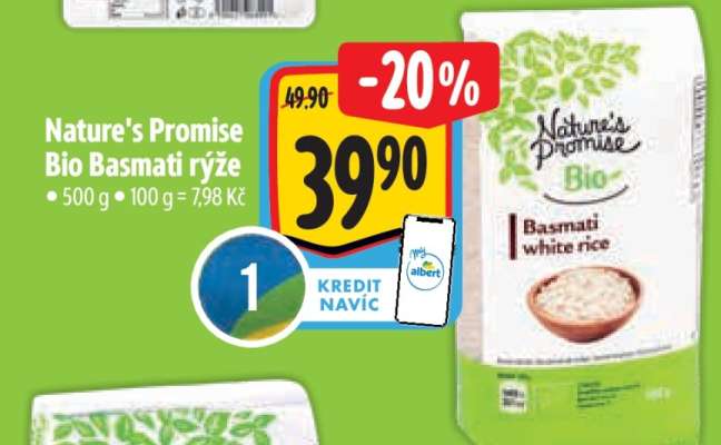 Nature's Promise Bio Basmati rýže