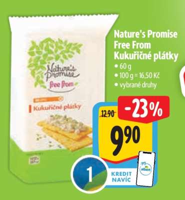 Nature’s Promise Free From Kukuřičné plátky