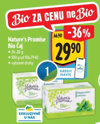 Nature’s Promise Bio Čaj