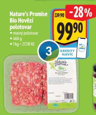 Nature’s Promise Bio Hovězí polotovar
