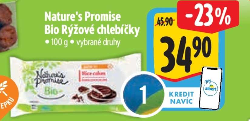 Nature’s Promise Bio Rýžové chlebíčky